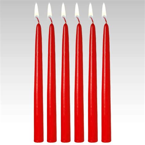 15 Taper Candles set of 12 Unscented Dripless Taper Candles Perfect for ...