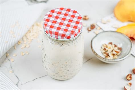 Overnight Oats With Protein Powder 25g Protein Boost