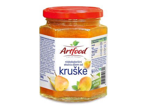 Niskokalorični džem od kruške Zdrava hrana ARTFOOD Just like