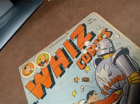 Whiz Comics Fawcett Golden Age Shazam Captain Marvel Robot Sci