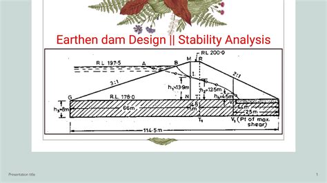 Earthen Dam Design Part 5 D Stability Analysis Of Foundation Soil