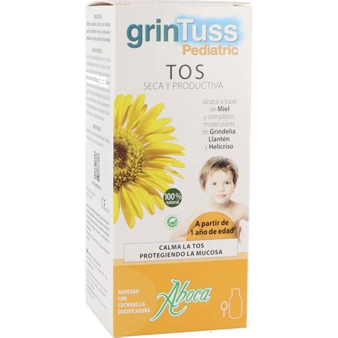 Grintuss Pediatric Jarabe Tos Seca Y Productiva 180 G Medicina