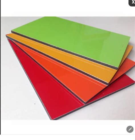 Aluminum Acp Sheets Size X Feet Thickness Mm At Rs