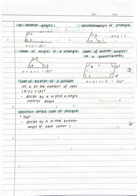 Solution Igcse Mathematics Formula Sheet Studypool