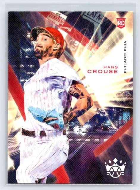 BASEBALL RECRUE HANS Crouse 2022 Panini Diamond Kings #88 Philadelphie Phillies EUR 1,07 ...