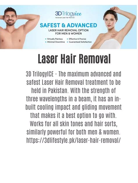 Ppt Laser Hair Removal Treatment 3d Lifestyle Powerpoint