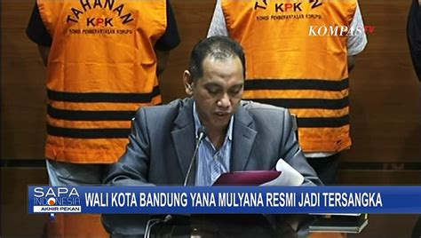 Wali Kota Bandung Yana Mulyana Diduga Terima Suap Proyek Bandung Smart