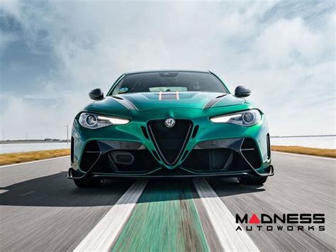 Alfa Romeo Giulia GTAm Style Front Bumper Carbon Fiber Pre Order