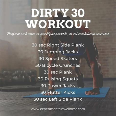 Dirty Hiit Workout Routine No Equipment Experiments In Wellness