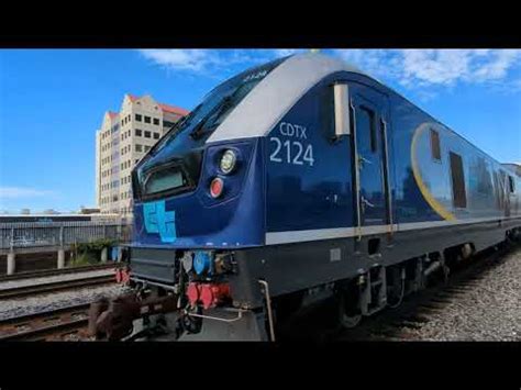 Late Amtrak Capital Corridor 729 Leads By CDTX 2124 At Emeryville