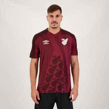 Camisa Umbro Athlético Paranaense Treino 2022 Vinho FutFanatics