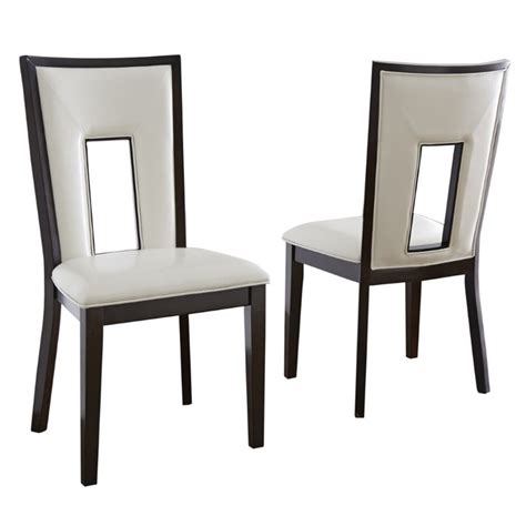 Steve Silver Delano Dining Chair In Espresso Cherry De600s