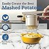 Amazon Prioritychef Large Oz Potato Ricer Heavy Duty Stainless