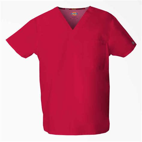 Dickies Eds Signature 83706 Unisex V Neck Scrub Top Ebay