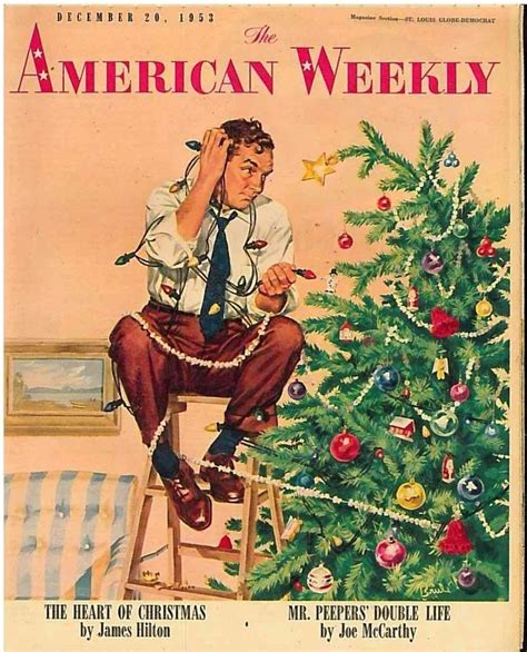 American Weekly Magazine December 20 1953 Al Brule Wally Cox Stowe