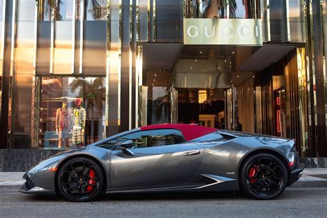 Lamborghini Huracan Spyder LP 610 4 Rental Los Angeles Rent A Huracan