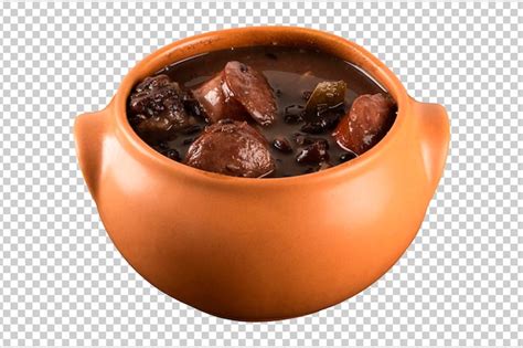 Feijoada Comida Tradicional Brasileira Png Fundo Transparente Psd Premium