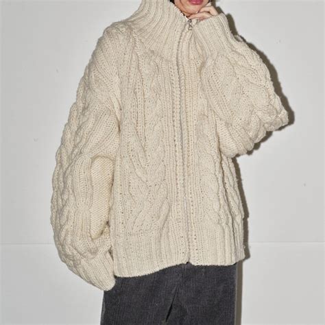 楽天市場SALE20 OFF TODAYFUL トゥデイフル Volume Handknit Cardigan ボリ