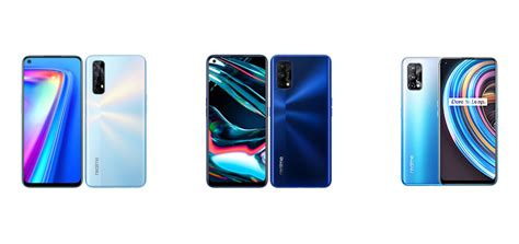 Realme 7 vs Realme 7 Pro vs Realme X7: Specs Comparison - Gizmochina