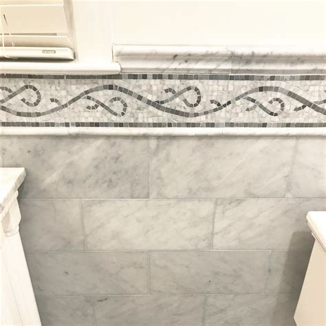 Mosaic Border Listello Tile Stone Center Online