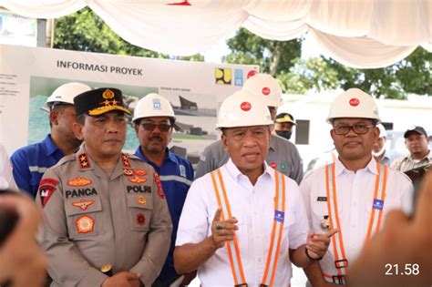 Menpora Kapolda Sumut Dan Gubsu Tinjau Progres Pembangunan Venue F H