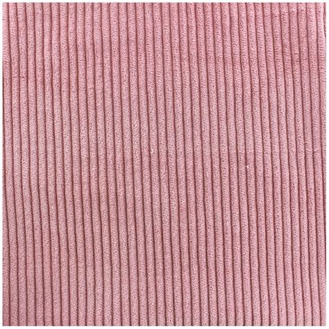 Thick Ribbed Velvet Fabric Pink X 10cm Ma Petite Mercerie