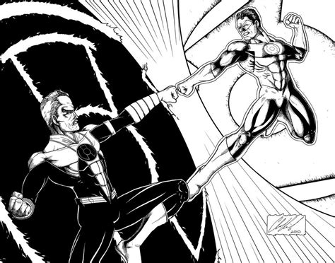 Green Lantern VS Sinestro by RiekeRipples on DeviantArt