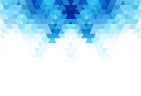 Free Vector | Abstract blue geometric shapes background illustration