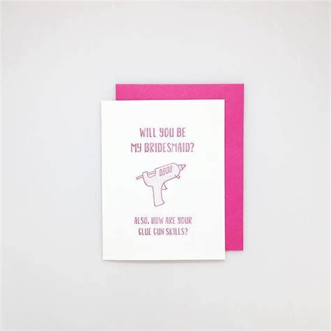 18 Hilarious Bridesmaid Proposal Cards You Can Find On Etsy Huffpost Life