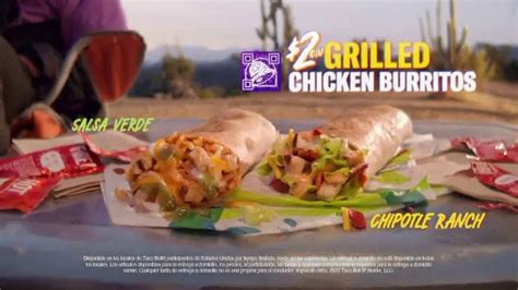 Taco Bell 2 Grilled Chicken Burritos Tv Commercial Drones Canción De Meet Me The Altar