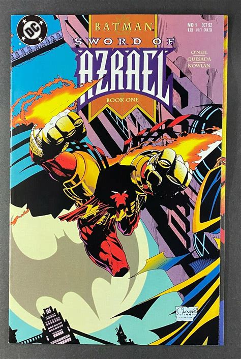 Batman Sword Of Azrael Vf Nm St Jean Paul Valley