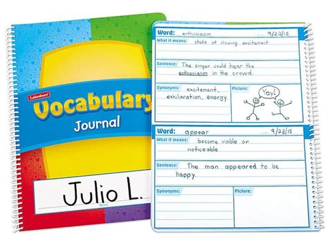 Vocabulary Journal