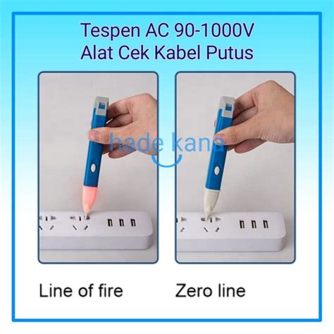 Jual Testpen Kabel Putus Tespen Listrik Digital Pen Non Contact AC