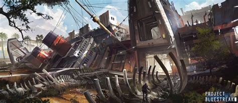 Boneyard by Min-Nguen on DeviantArt | Environment concept, Environment ...