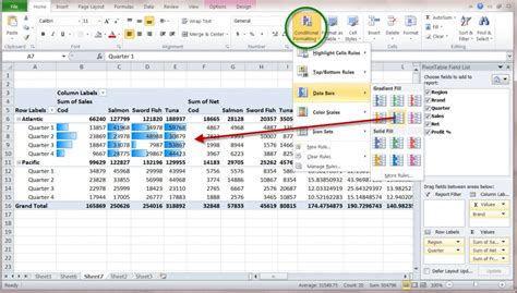 How To Do A Pivot Table In Excel 2010 Cabinets Matttroy