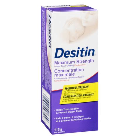 Desitin - Diaper Rash Cream - Maximum Strength