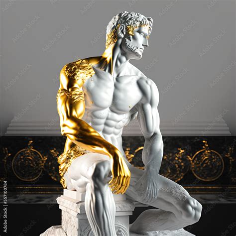 Stoic statue male stoicism Stock Illustration | Adobe Stock