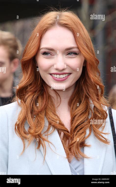 Eleanor Tomlinson Arriving For The Topshop Unique Show At Tate Modern