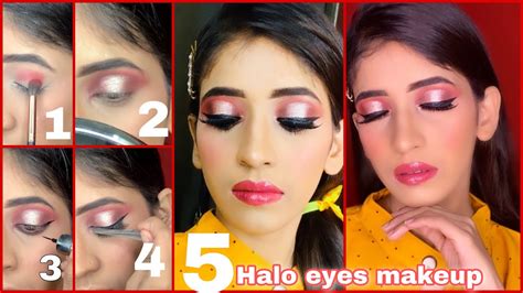 Step By Step Halo Eyes Makeup Tutorial For Beginners Beginners Series Day 6 Youtube