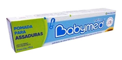 Kit 12 Babymed Pomada Para Assaduras 45 Gramas Azul DROGAOONLINE