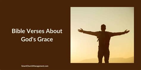 Bible Verses About God's Grace - Smart Church Management