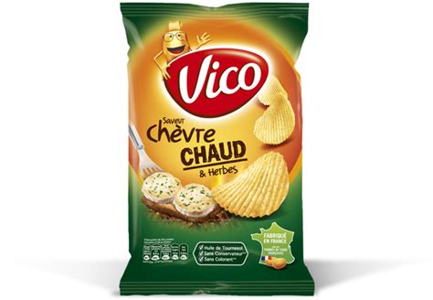 Download Chips Saveur Chèvre Chaud Et Herbes Chips Vico PNG Image