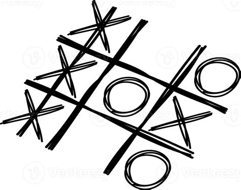 Tic Tac Toe Xoxo Game Png