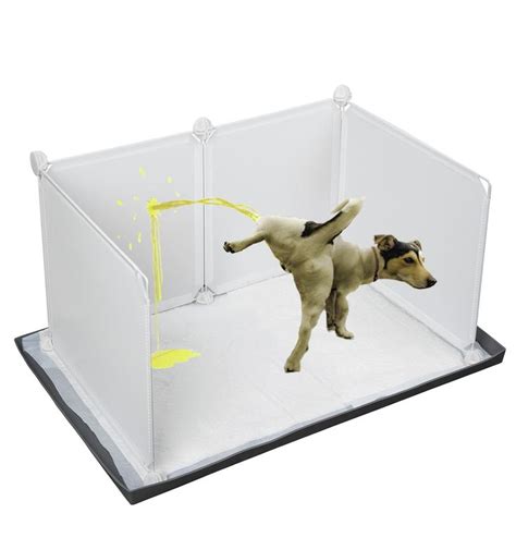 Dog Litter Box with High Walls,Indoor Dog Potty for Small to Medium