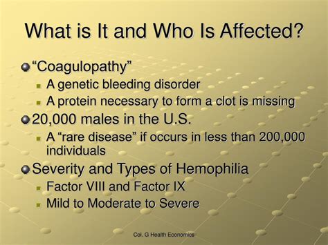 Ppt Hemophilia Powerpoint Presentation Free Download Id 6779419