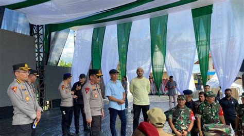 Abad Nu Wapres Ri Direncanakan Ke Tapteng Kapolda Sumut Dan Pangdam