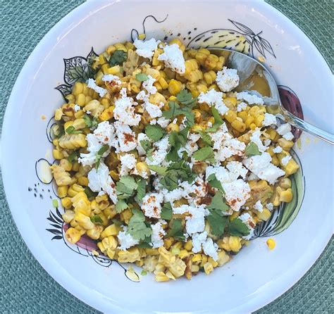 ENSALADA DE MAÍZ ESTILO ELOTE LOCO UNA PIZCA DE LUNA