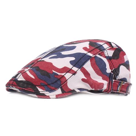 Rouge B Rets De Camouflage Classique Pour Hommes Casquette De