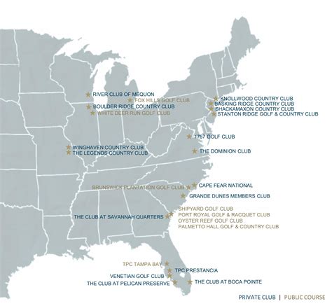 Heritage Map of Clubs by Heritage Golf Group - Issuu