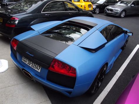 Lamborghini Murcielago Lp640 Matt Blue Rear Lk120 Flickr